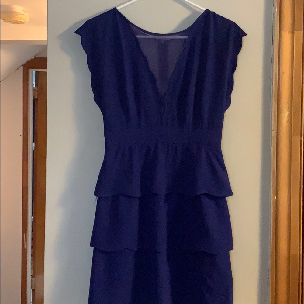 Deep V Cocktail Dress